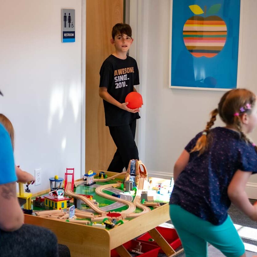 Children Playing at Dickerson Dental Group