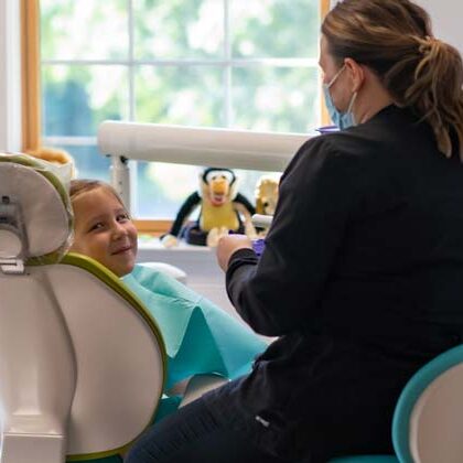 Randolph Pediatric Dentist Patient at Dickerson Dental