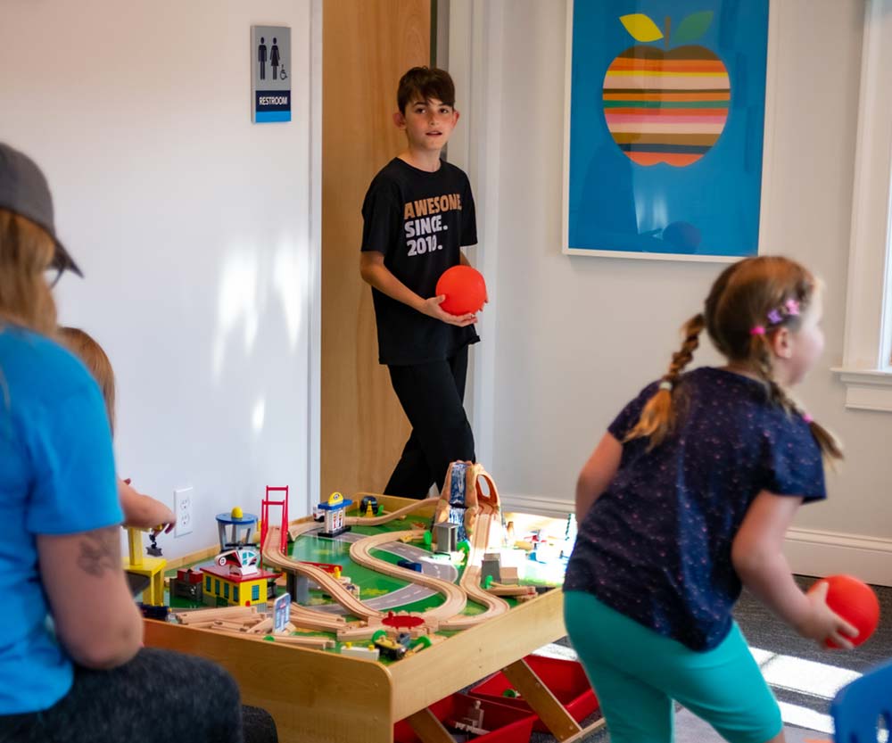 Children Playing at Dickerson Dental Group