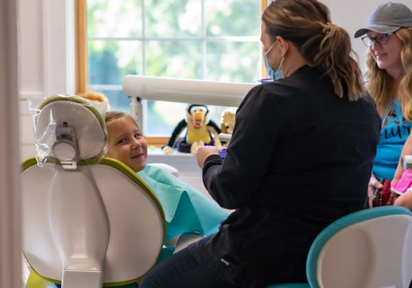 Randolph Pediatric Dentist Patient at Dickerson Dental