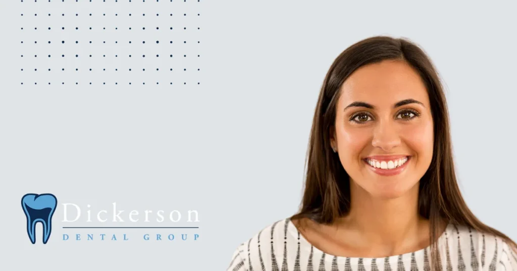 Woman Smiling With A Full Set Of Implants